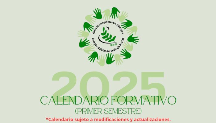Oferta formativa completa del COTSB - primer semestre 2025 // BGLEOaren formakuntza eskaintza osoa - 2025eko lehen seihilabetea