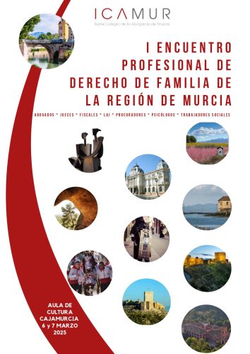 El Colegio colabora con ICAMUR en el I Encuentro Profesional de Derecho de Familia de la Región de Murcia