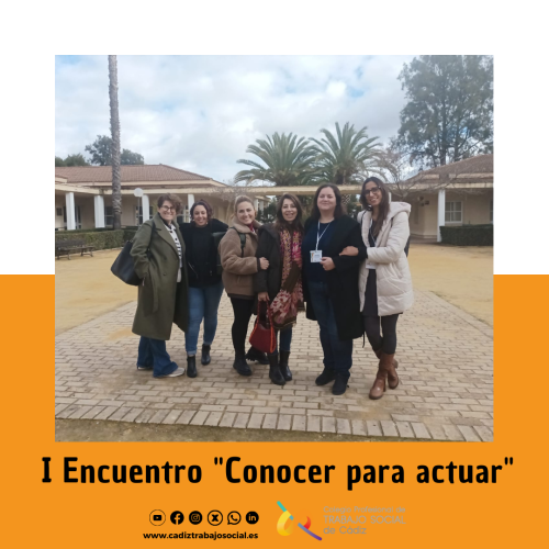 Acudimos al I Encuentro del Consejo Andaluz de Trabajo Social "Conocer para Actuar".