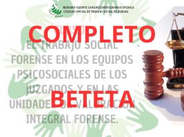 2025 (1) - EL TRABAJO SOCIAL FORENSE EN LOS EQUIPOS PSICOSOCIALES DE LOS JUZGADOS Y EN LAS UNIDADES DE VALORACIÓN INTEGRAL FORENSE. 