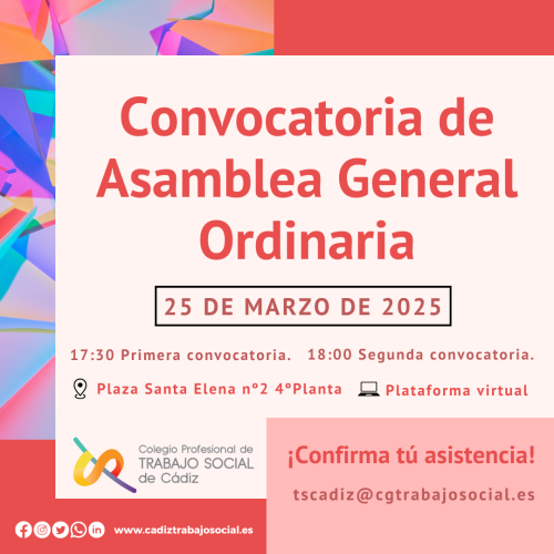 Convocatoria de Asamblea General Ordinaria