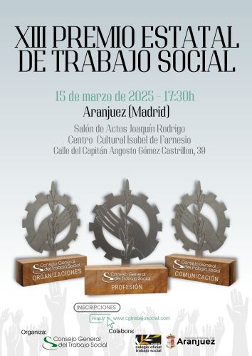 XIII Premio Estatal de Trabajo Social