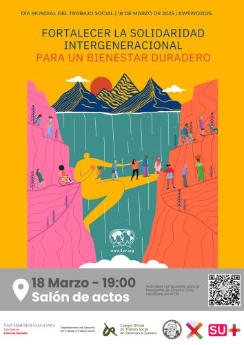 Jornada por el Día Mundial del Trabajo Social 2025 "Fortalecer la Solidaridad Intergeneracional para un bienestar duradero" y I Premio al Mejor Trabajo de Fin de Grado en Trabajo Social
