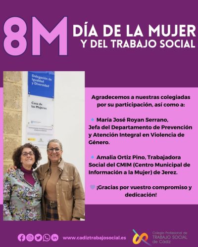 8M - Mujer y Trabajo Social