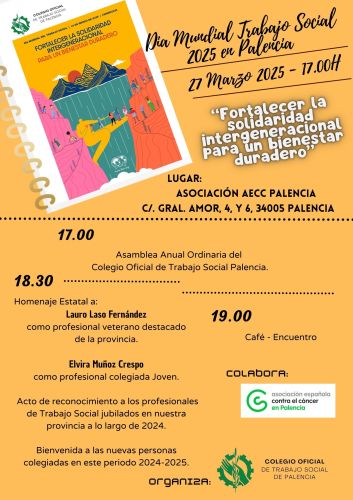 DIA MUNDIAL TRABAJO SOCIAL PALENCIA 2025