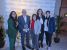 Reprentantes de varios colegios con Premio Trayectoria Pedro Celemendiz