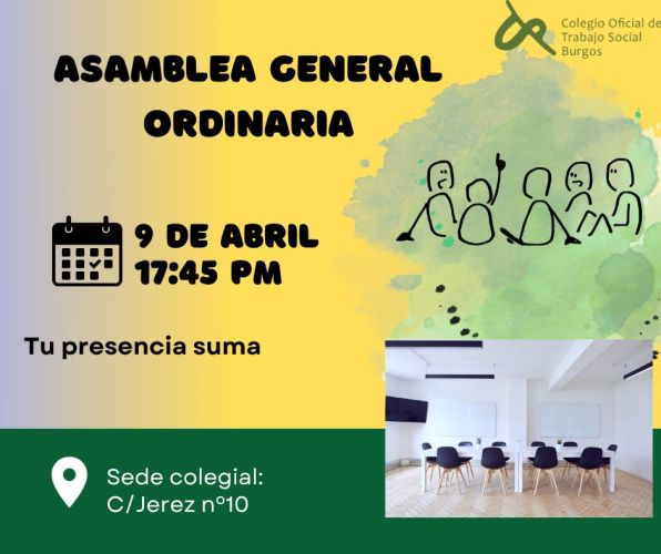 ASAMBLEA GENERAL ORDINARIA 09/04/2025