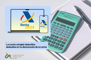 RENTA 2024| No olvides incorporar tu cuota colegial