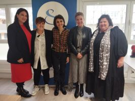 Reunión con la Consejera Nerea Melgosa y la viceconsejera Ana Belen Otero