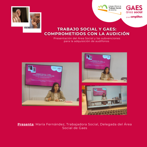 AUDICIÓN | Trabajo Social y GAES comprometidos con la audición