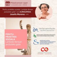 Presentación "La práctica pericial social; Guía de actuación profesional desde el ejercicio libre" 