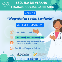 Curso online "Diagnóstico social sanitario" (MÓDULO 2)