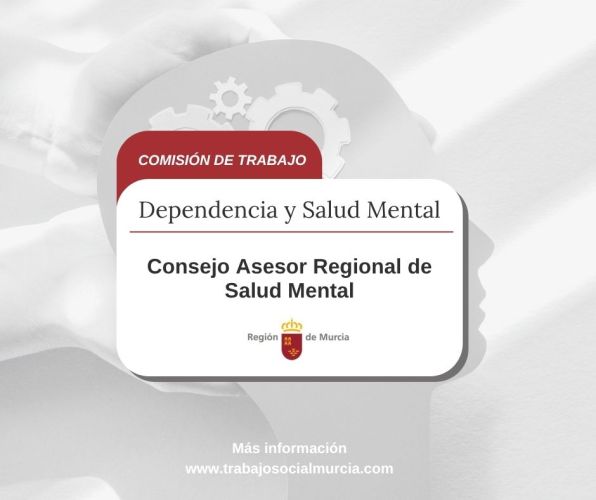 El Colegio está participando en la Comisión de Salud Mental y Dependencia del Consejo Asesor Regional de Salud Mental