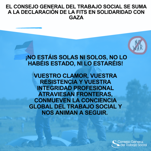 LA FITS EXPRESA SU SOLIDARIDAD CON LAS TRABAJADORAS Y LOS TRABAJADORES SOCIALES Y EL PUEBLO PALESTINO