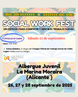 Ya está disponible el programa del Social Work Fest