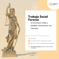 Trabajo Social Forense en procesos civiles y penales. Intervención con menores. 