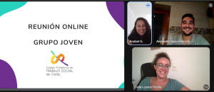 El Grupo Joven del Colegio Profesional de Trabajo Social de Cádiz celebra su segunda reunión