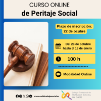 Curso online de Peritaje Social (100h)
