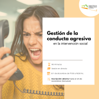 WEBINAR "Gestión de la conducta agresiva en la intervención social"