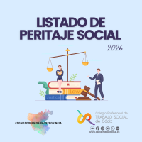 Apertua del Listado de Peritaje Social 2026