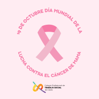 Día Mundial de la Lucha contra el Cáncer de Mama, 19 de octubre.