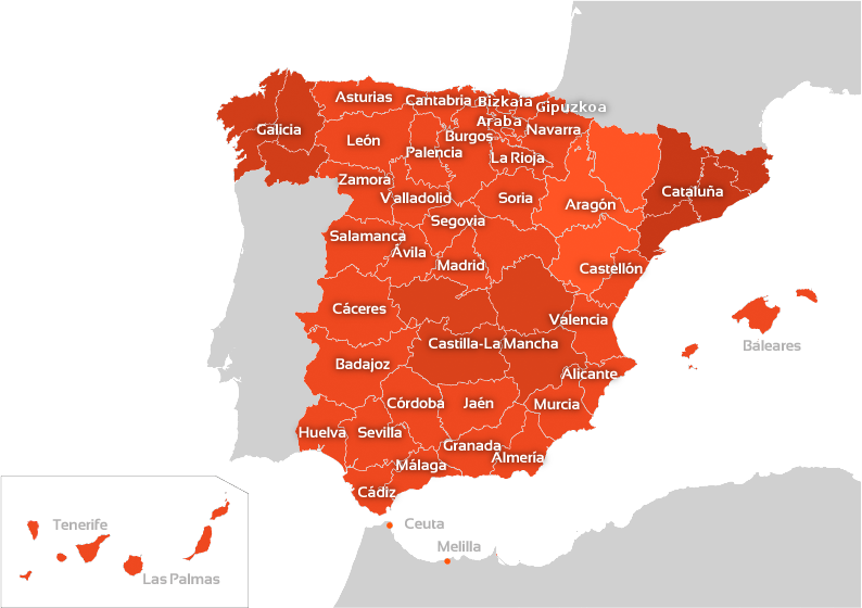 Mapa de colegios
